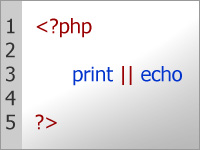 print  echo?